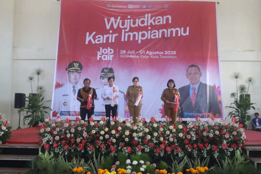 Wawali Tomohon SR Resmi Membuka Job Fair 2025: 51 Perusahaan Buka Lowongan Kerja