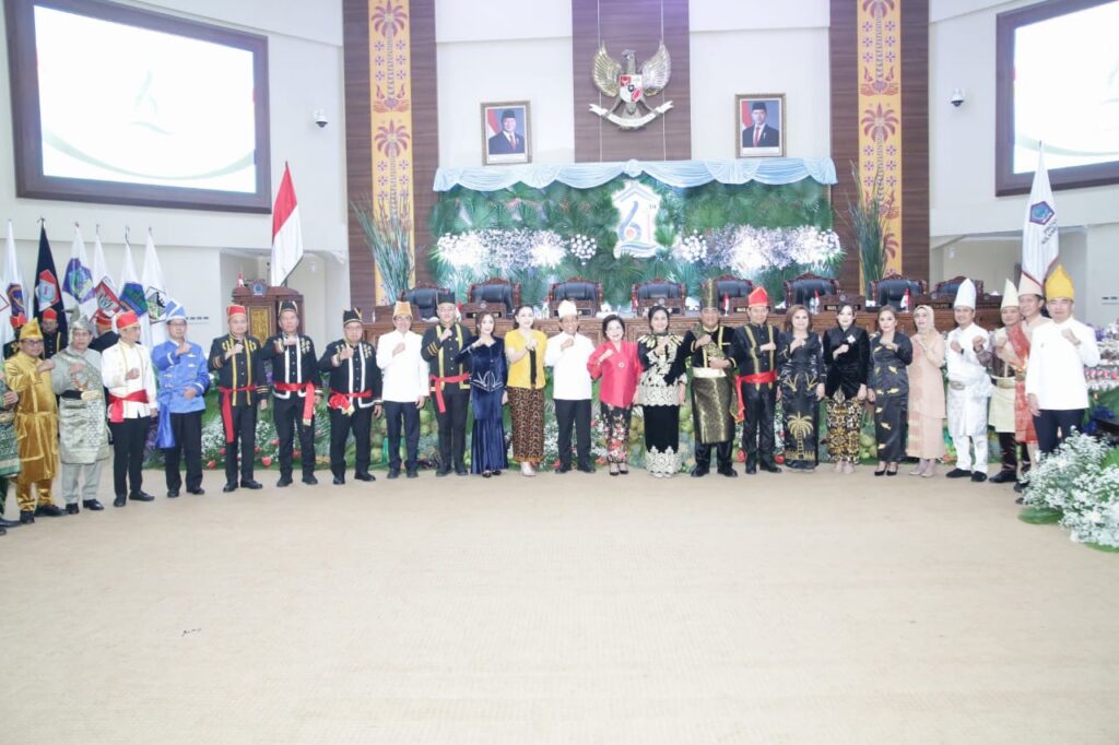Wawali Sendy Rumajar Hadiri Rapat Paripurna Istimewa HUT ke-61 Provinsi Sulawesi Utara